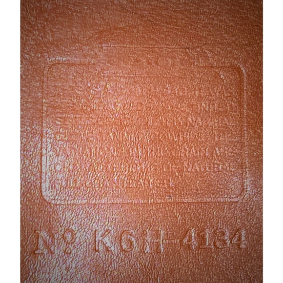 Coach 4134 Vintage Honey Leather Bantam Backpack - Picture 7 of 11